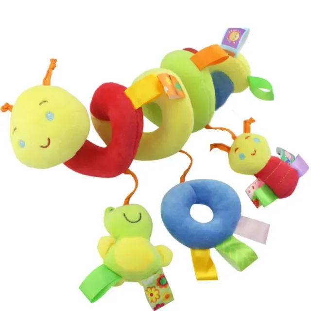 Dětská rachtací hračka pro vizuální trénink dětí na postýlku a kočárek