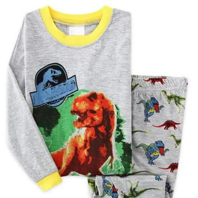 Chlapčenské pyžamo s potlačou dinosaurov