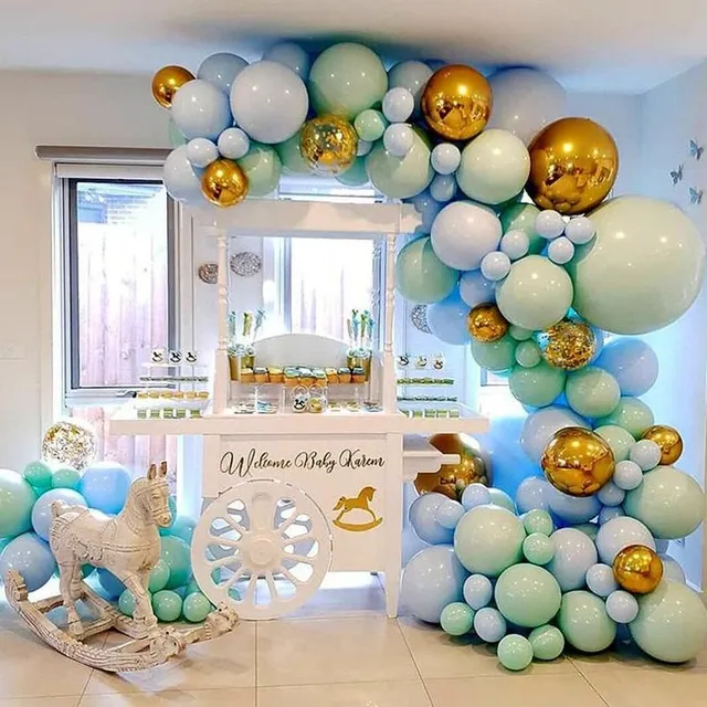 Nádherné balónkové girlandy na party a oslavy
