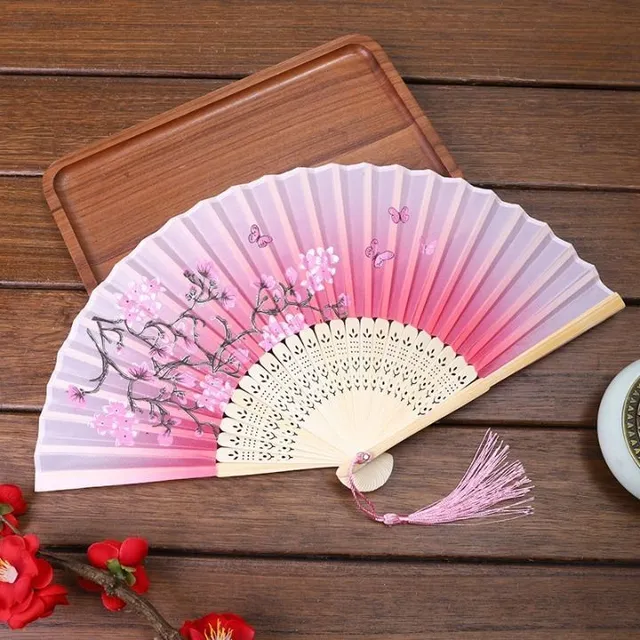 Japanese trendy stylish modern fan for hot summer days - more colors