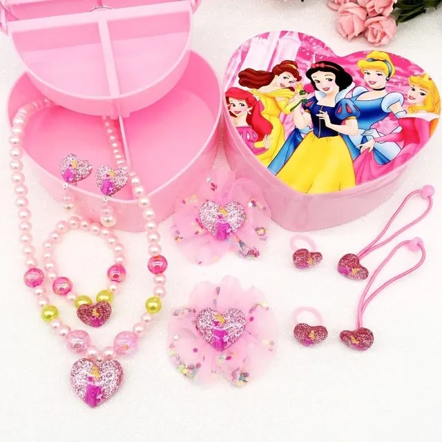 Children's cute jewelry box for little princesses