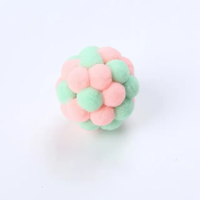 Handmade cheerful balls for cats - accessories for pets