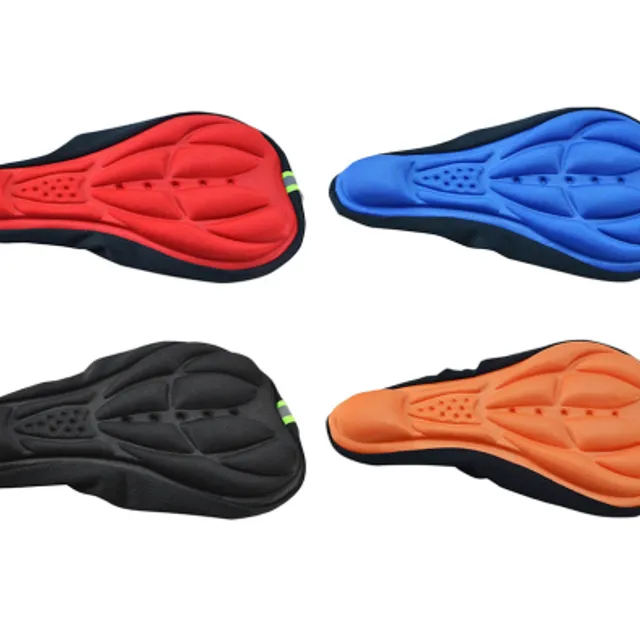 Bicycle saddle gel cover