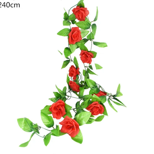 Decorative artificial climbing plants