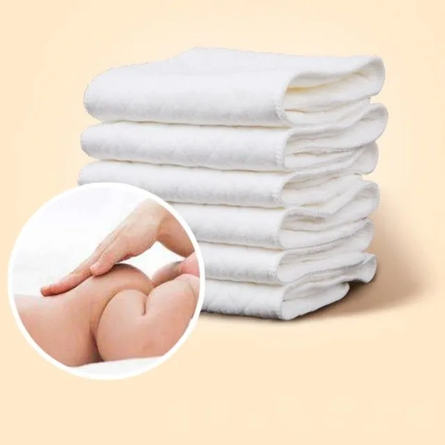 Baby cotton diapers - 10 pcs