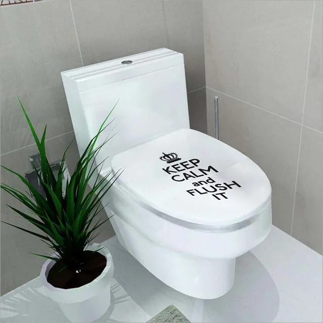 3D Sticker for toilet