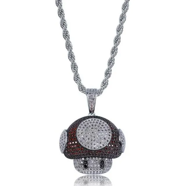 Stylish men's chain with pendant - various types