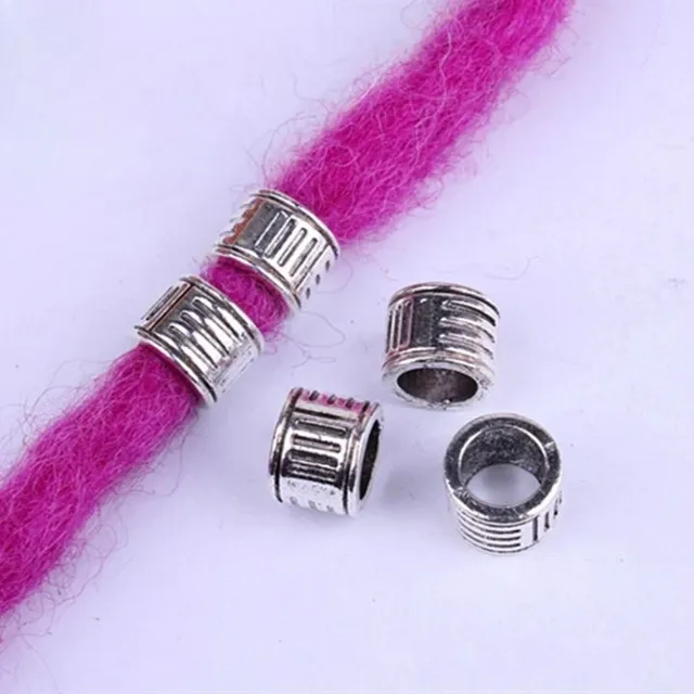 Metal hair rings