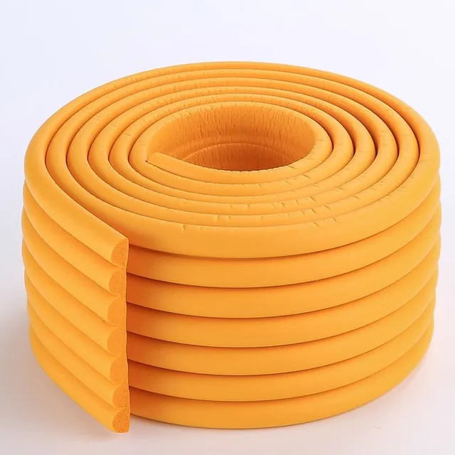 Safety single color rubber belt for edges and corners Patel