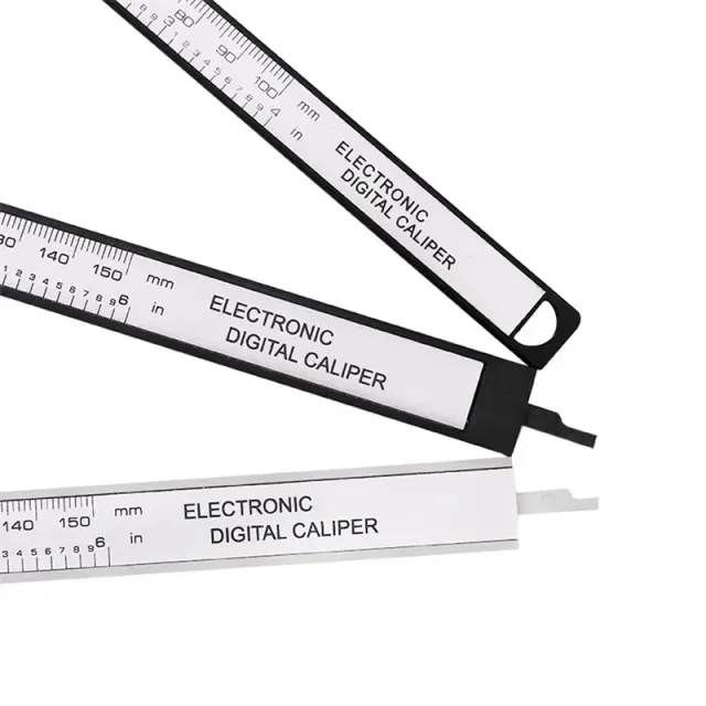 Electronic digital sliding scale made of carbon fibres - 150 mm / 100 mm