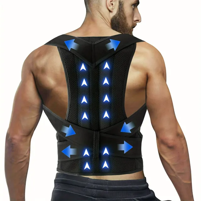 Posture correction for cyphosis, shoulders and neck