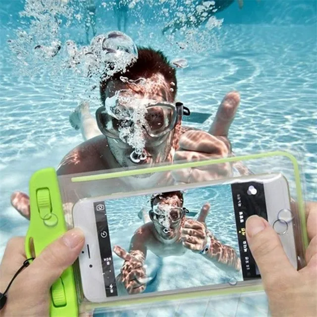 Universal waterproof mobile holster