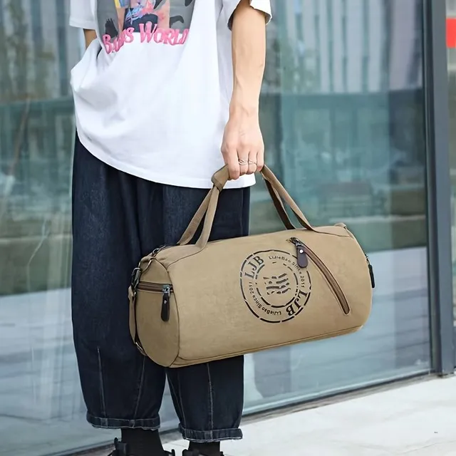 Men's Messenger Bag - Resistant against wear and scratching, backpack over the shoulder on the road