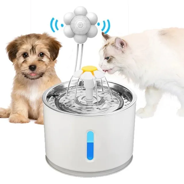 Intelligens USB mozgásérzékelő víz szökőkút kutyáknak és macskáknak