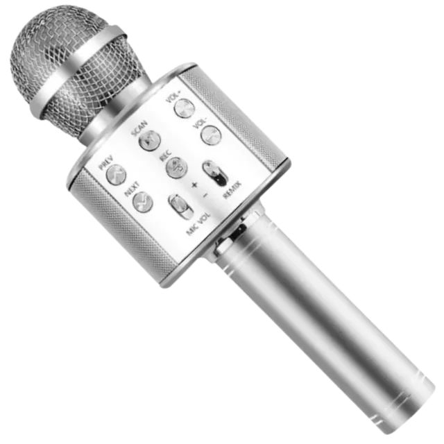 Microfon Bluetooth fără fir pentru karaoke