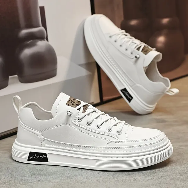 Stylish and comfortable men's low sneakers for skateboarding and common wearing