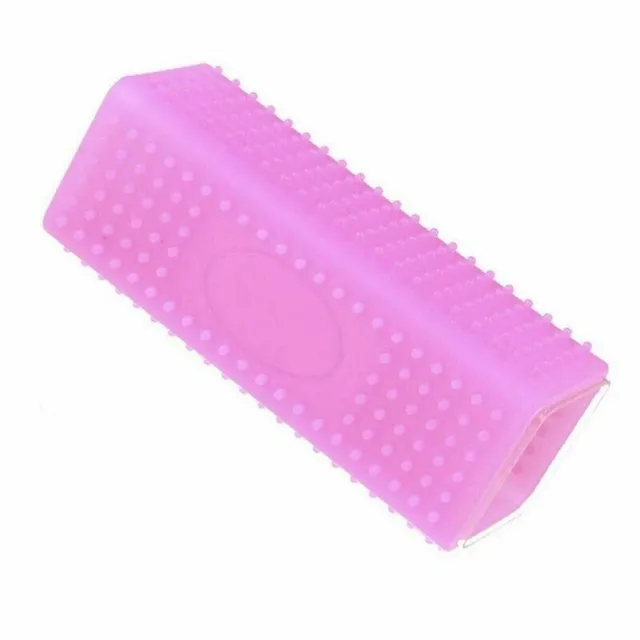 Brosse en silicone pour poils