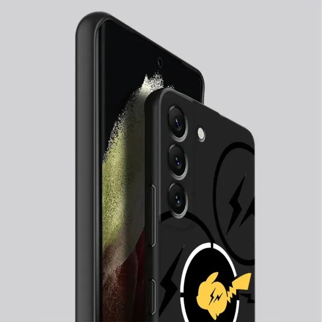 Luxusný kryt pre iPhone telefóny Samsung v témach Pikachu