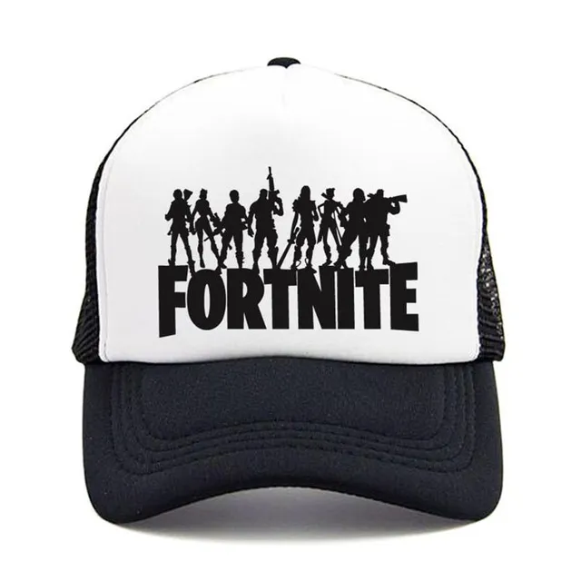 Stylish cap with the motif of the popular game Fortnite