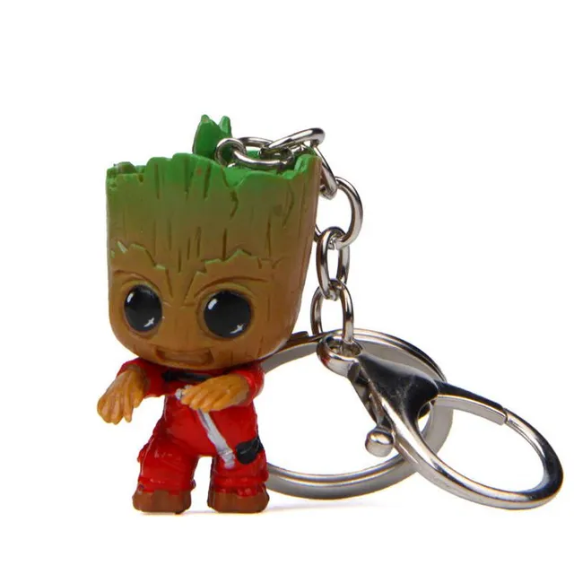 Cute Groot Keychain