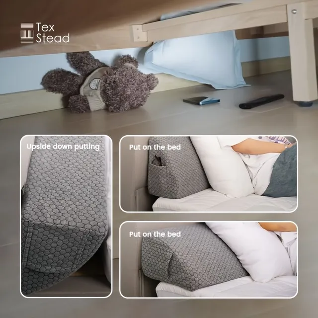 Klín na postel: Vyrovnejte mezeru mezi matracemi & opřete se pohodlně