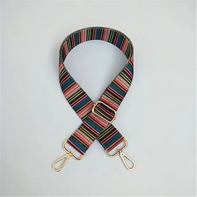 Color handbag strap to clip