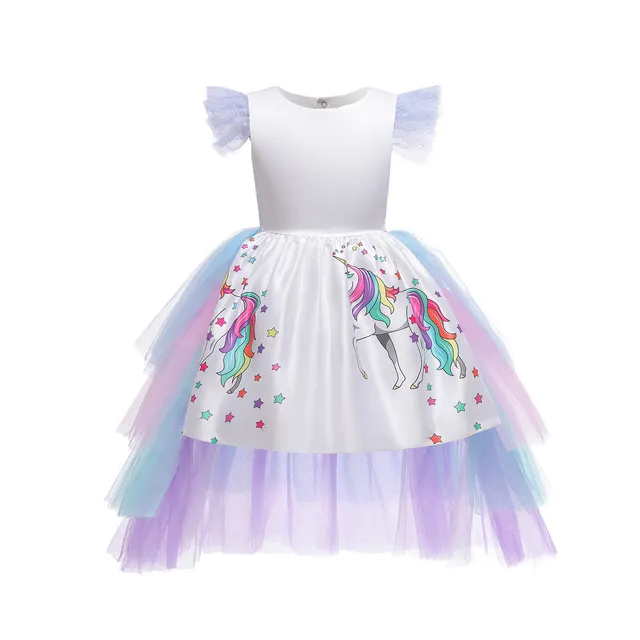 Beautiful girl unicorn costume