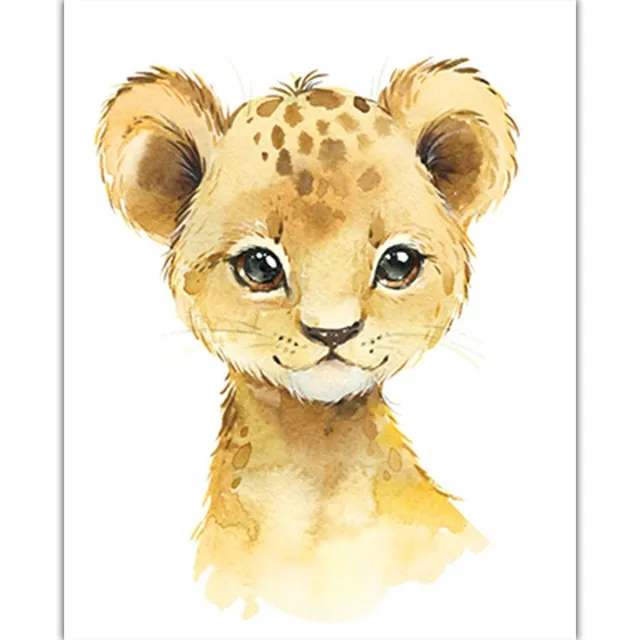 Obraz na plátně pro děti s motivy zvířat