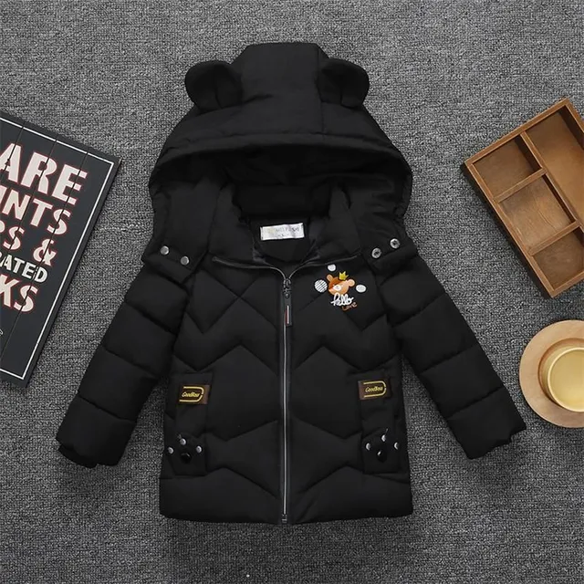 Winter Children's Warm Jacket Cartoon