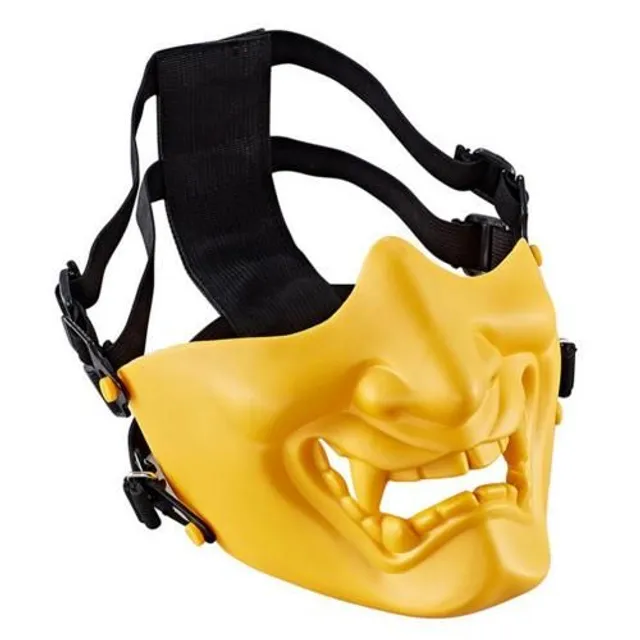 Tactical semi-faced scary mask, airsoft and paintball protective mask