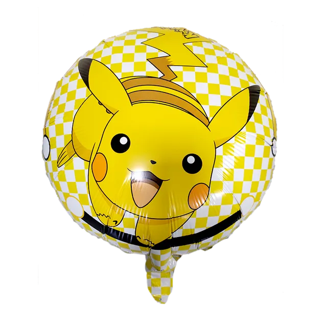 Piękny zestaw nadmuchiwanych balonów z motywem Pokémon
