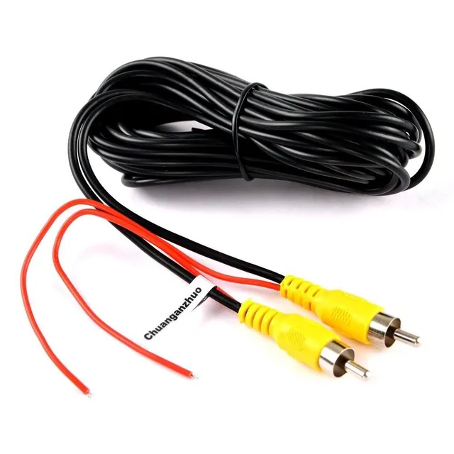 RCA cable and power cable for parking camera