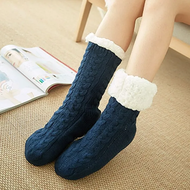 Zimní teplé stylové ponožky Katlyn