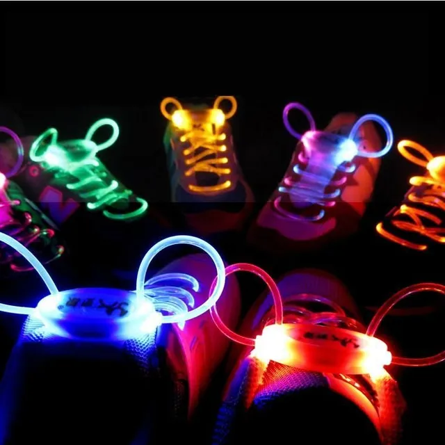 Laces glowing in the dark