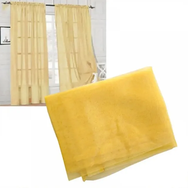 Quality cheap curtains 200x100 cm - choice of 9 colours