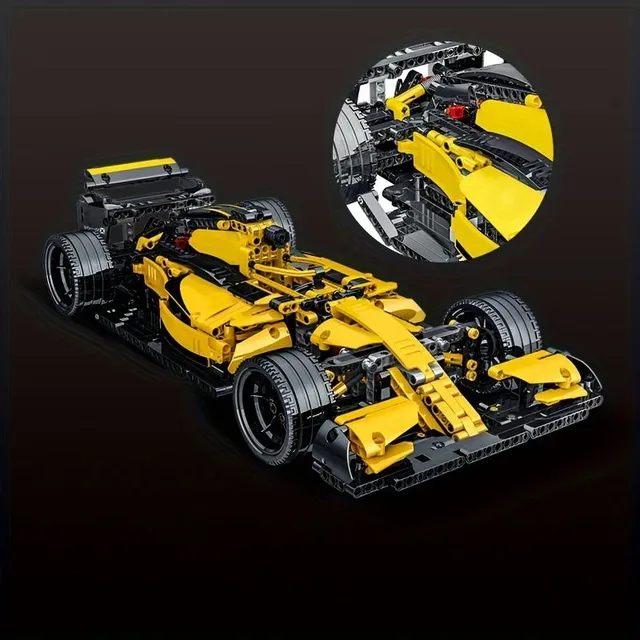 F1 Závodní Model: Stavebnice, Superauta, Mechanický Sada