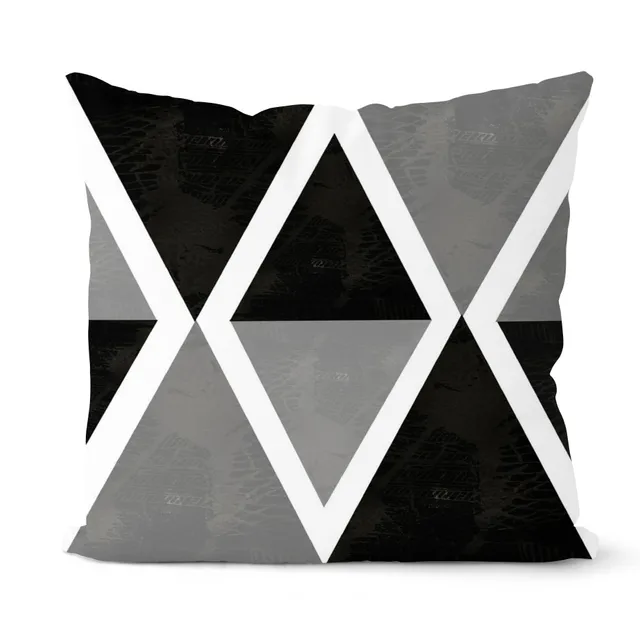 Black and white pillowcases