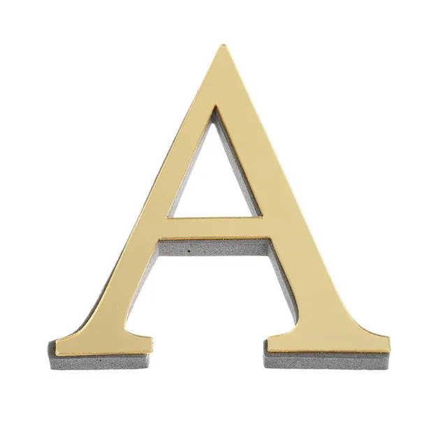 Decorative acrylic letter