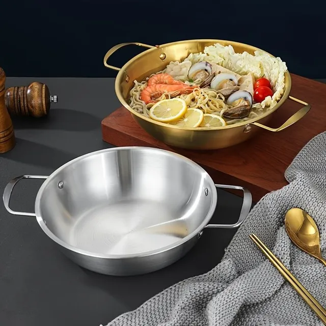 Multifunctional stainless steel soup and snack container