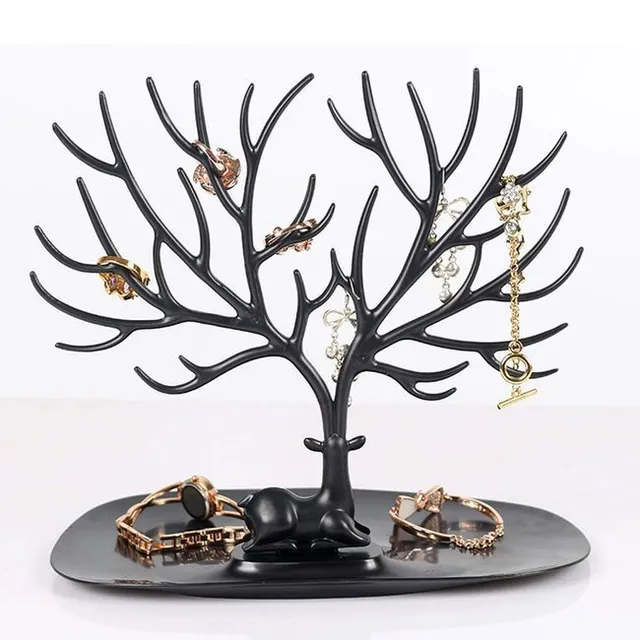 Jewelry stand in the shape of a deer