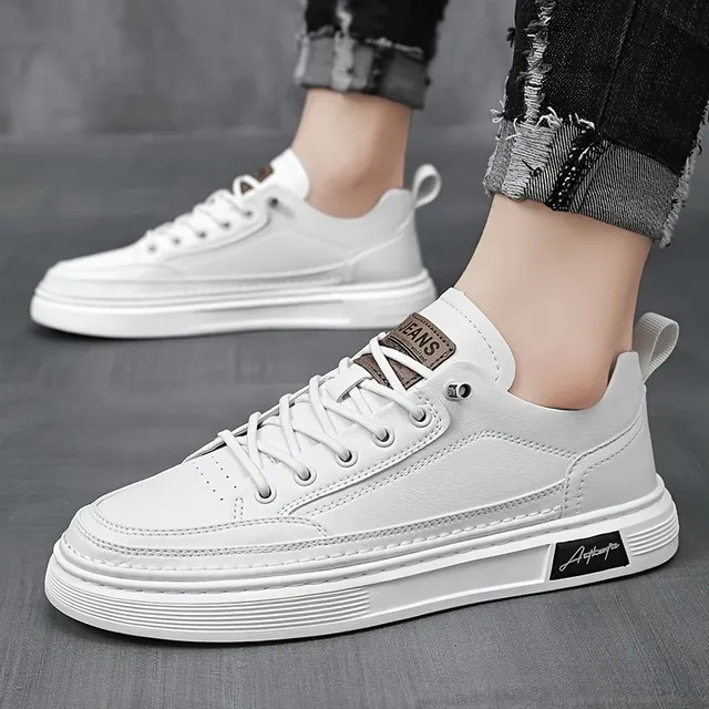 Stylish and comfortable men's low sneakers for skateboarding and common wearing