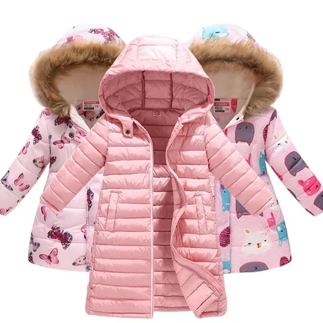 Stylish winter children's jackets