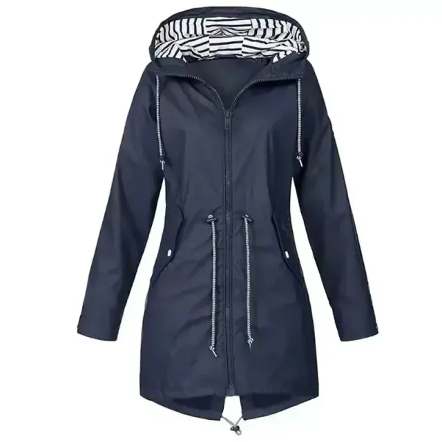 Veste imperméable et coupe-vent élégante pour femme