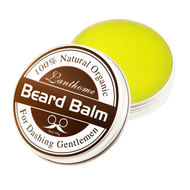 Balm for beard Balm for beard growth Solid oil for beard 30 g Organic beard care