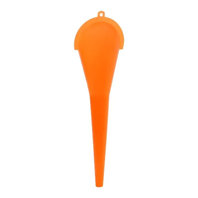 Plastic funnel for oil and fuel