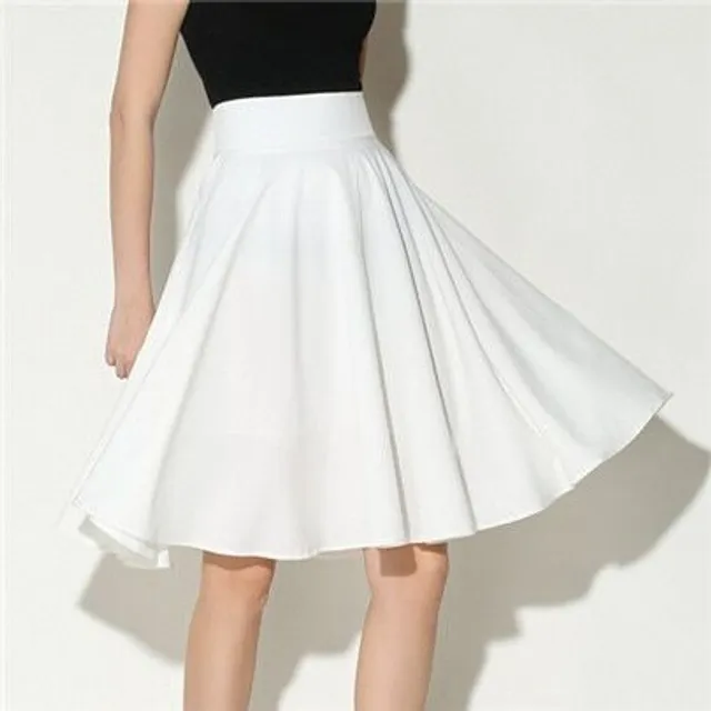 Women's elegant high waisted skirt