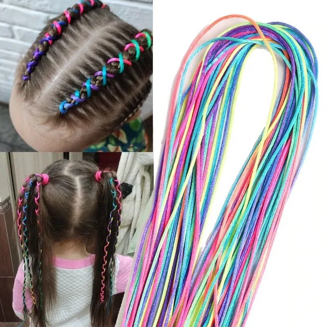 Hair braids 6 pcs