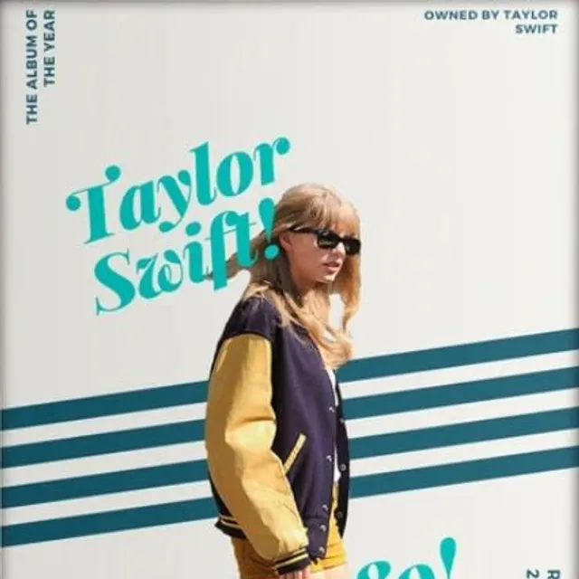 Luxury poster on canvas with motifs favorite Taylor Swift