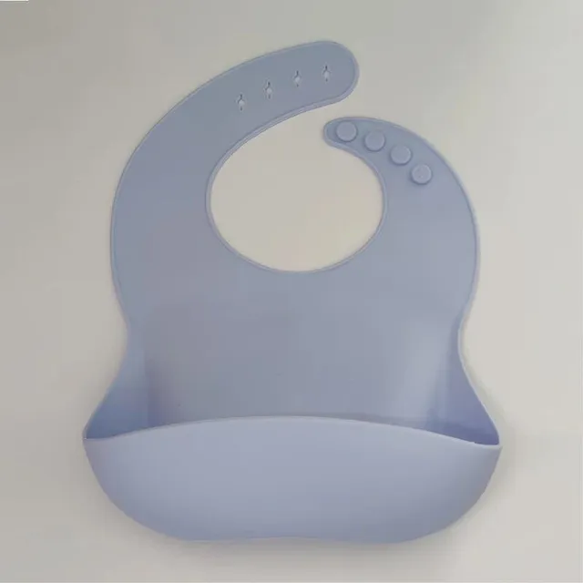 Silikonový dětský límec - Voděodolný bryndák pro kojence a batolata