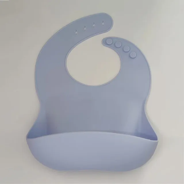 Col en silicone pour enfant - Bavoir imperméable pour bébés et tout-petits